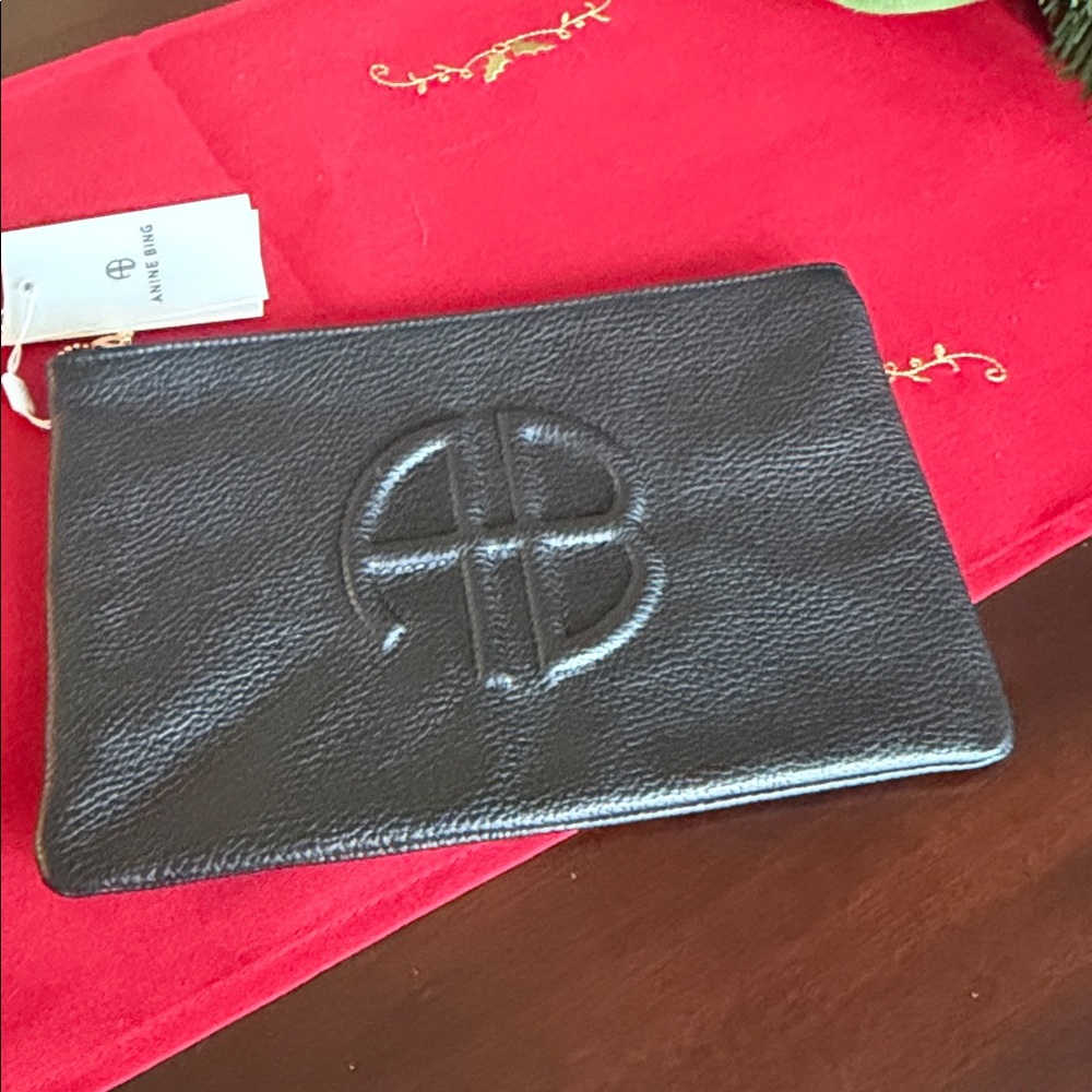 Anine Bing Lili Pouch ~ Black NWT